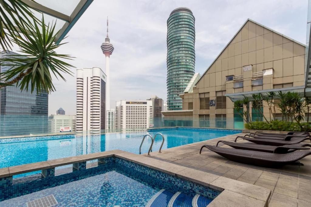Cozy Super King Bed Studio Walking To Petronas Klcc Kuala Lumpur Esterno foto